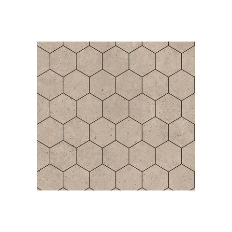 Fibo Urban - Rough Cement (Hexagonal) - Unbeatable Bathrooms