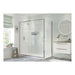 Flex Sliding Door - Chrome - Unbeatable Bathrooms