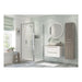 Flex Pivot Door - Chrome - Unbeatable Bathrooms
