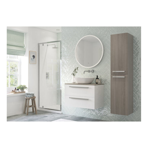 Flex Pivot Door - Chrome - Unbeatable Bathrooms