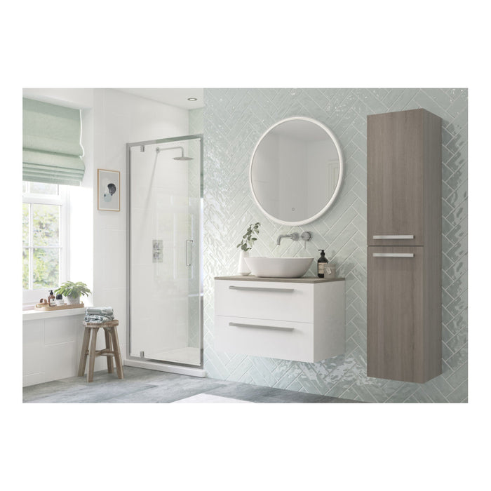 Flex Pivot Door - Chrome - Unbeatable Bathrooms