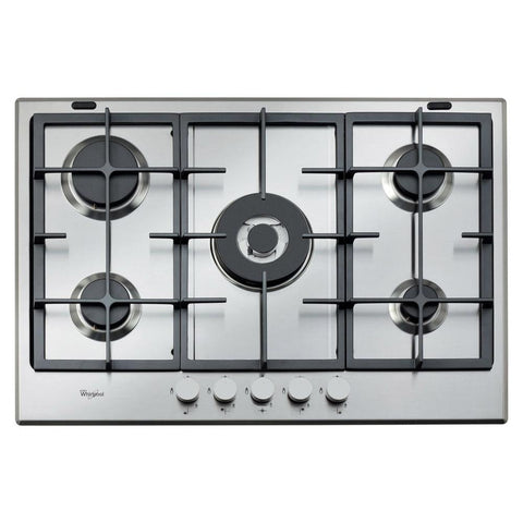 Whirlpool GMA 7522/IX 75cm Gas Hob - Stainless Steel - Unbeatable Bathrooms