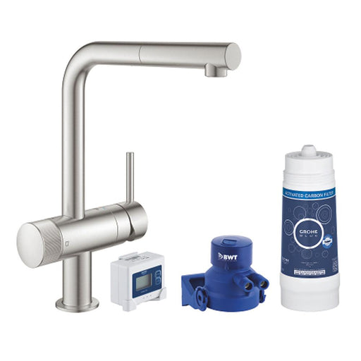 Grohe Blue Pure Minta L-Sp Pull-Out Mou - Unbeatable Bathrooms