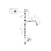 Grohe Eurodisc 1/2 Inch Single Lever Chrome Sink Mixer - Unbeatable Bathrooms