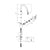 Grohe Eurosmart Cosmopolitan 1/2 Inch Single Lever Sink Mixer with High Spout - Unbeatable Bathrooms