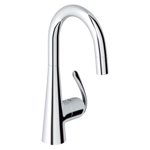 Grohe Zedra 1/2 Inch Single Lever Chrome Sink Mixer - Unbeatable Bathrooms