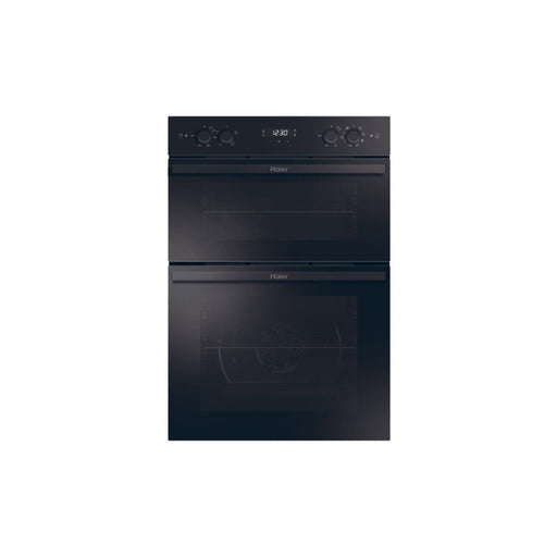 Haier HWO9M2M5B Double Electric Oven - Black - Unbeatable Bathrooms