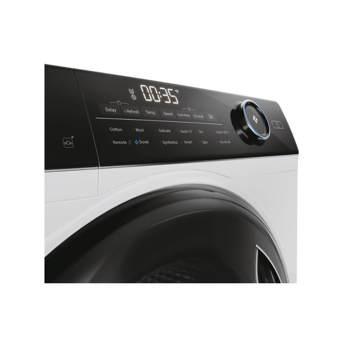 Haier I-Pro Series 5 HWD90-B14959U1 F/S 9/6kg 1400rpm Washer Dryer - White - Unbeatable Bathrooms