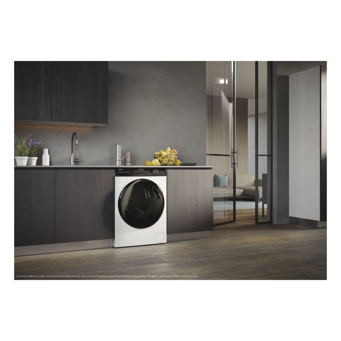 Haier I-Pro Series 5 HWD90-B14959U1 F/S 9/6kg 1400rpm Washer Dryer - White - Unbeatable Bathrooms