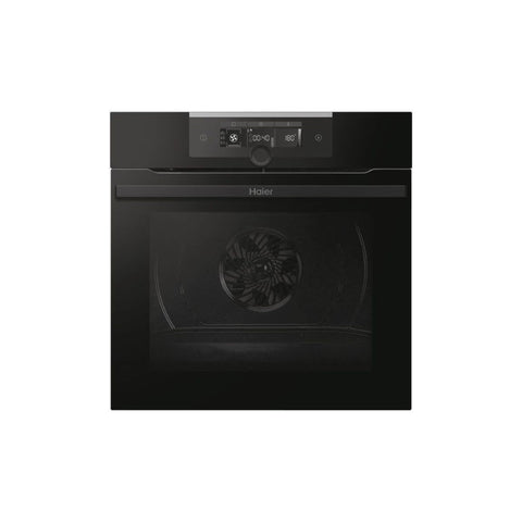 Haier I-Turn Series 2 HWO60SM2F3BH Single Electric Oven - Black - Unbeatable Bathrooms