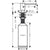 Hansgrohe A41 Soap Dispenser - Unbeatable Bathrooms