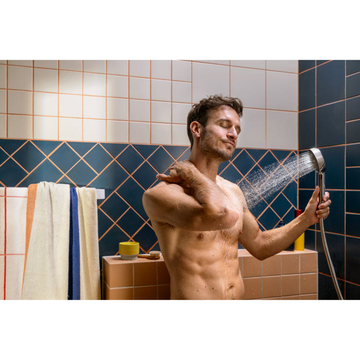 Hansgrohe Activera S Shower Set 95 1Jet Ecosmart with Shower Bar 90 cm - Unbeatable Bathrooms