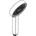 Hansgrohe Activera S Hand Shower 95 1Jet Ecosmart - Unbeatable Bathrooms