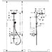 Hansgrohe Activera S Showerpipe 240 1Jet Ecosmart Mit Ecostat Fine Varia - Unbeatable Bathrooms