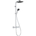 Hansgrohe Activera S Showerpipe 240 1Jet Ecosmart Mit Ecostat Fine Varia - Unbeatable Bathrooms