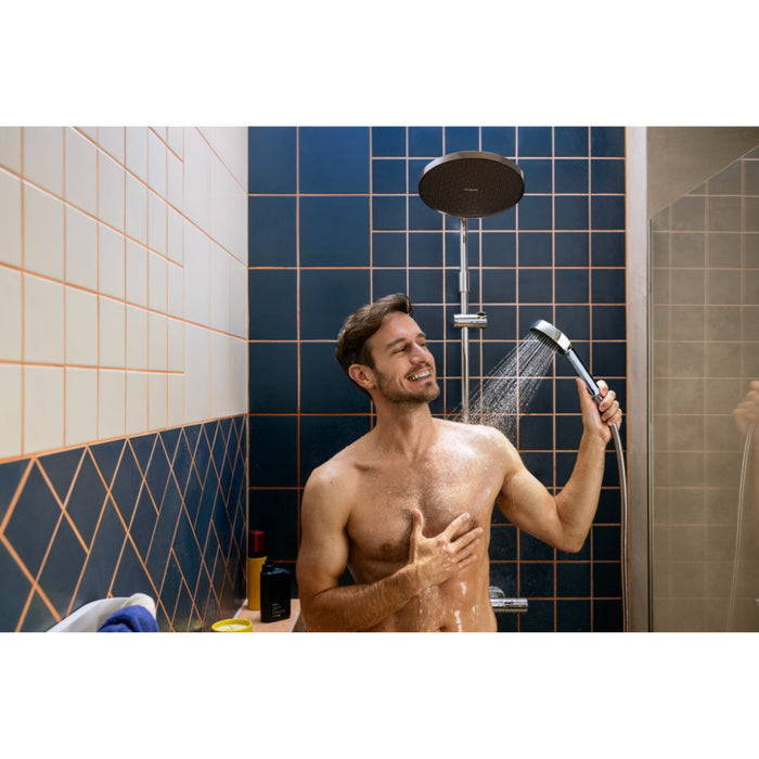 Hansgrohe Activera S Showerpipe 240 1Jet Ecosmart Mit Ecostat Fine Varia - Unbeatable Bathrooms