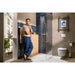 Hansgrohe Activera S Showerpipe 240 1Jet Ecosmart Mit Ecostat Fine Varia - Unbeatable Bathrooms