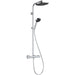 Hansgrohe Activera S Showerpipe 240 1Jet Ecosmart Mit Ecostat Fine Varia - Unbeatable Bathrooms