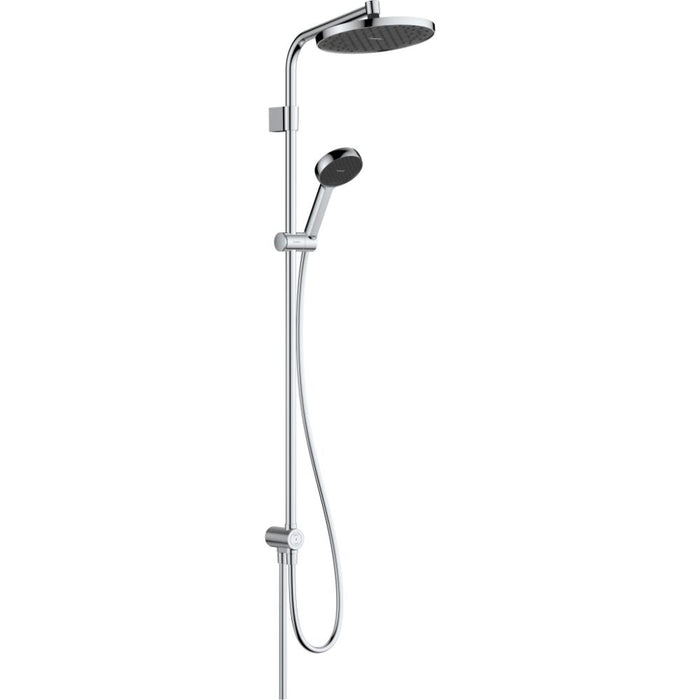 Hansgrohe Activera S Showerpipe 240 1Jet Ecosmart Reno Varia - Unbeatable Bathrooms