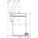 Hansgrohe Addstoris Pedal Bin - Unbeatable Bathrooms