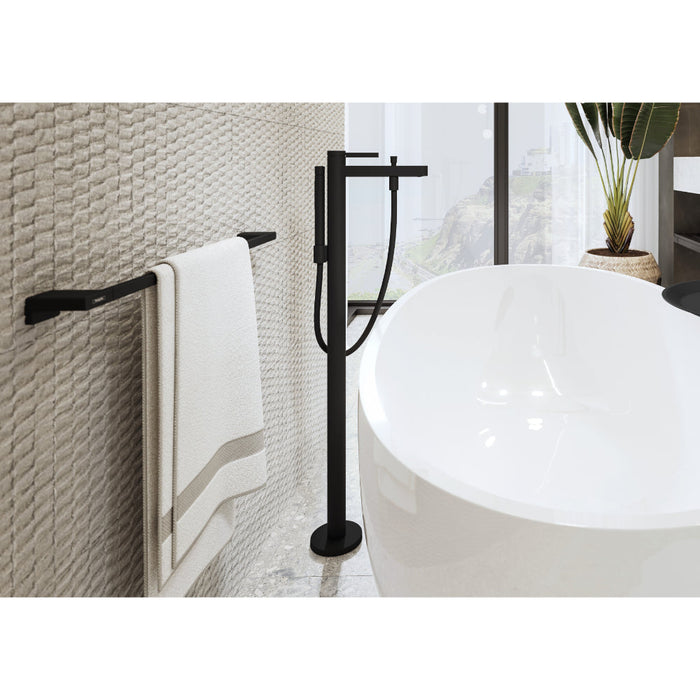 Hansgrohe Addstoris Q Bath Towel Rail - Unbeatable Bathrooms