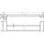 Hansgrohe Addstoris Q Double Bath Towel Rail - Unbeatable Bathrooms