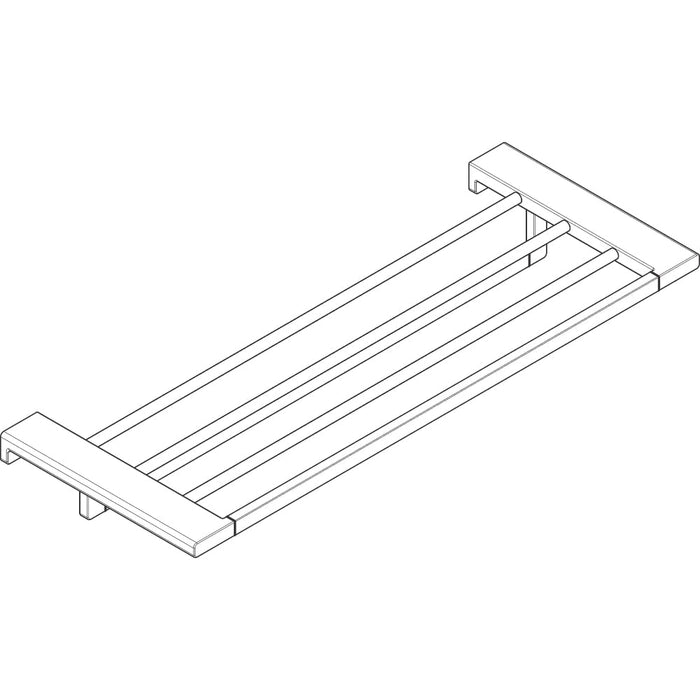 Hansgrohe Addstoris Q Towel Rack with Towel Rail - Unbeatable Bathrooms