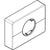 Hansgrohe Addstoris Sanitary Bag Dispenser - Unbeatable Bathrooms