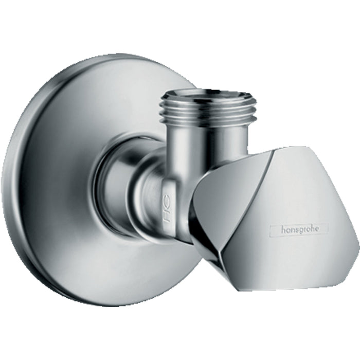 Hansgrohe Angle Valve E &frac12; Inches - Chrome - Unbeatable Bathrooms