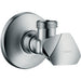 Hansgrohe Angle Valve E &frac12; Inches - Chrome - Unbeatable Bathrooms
