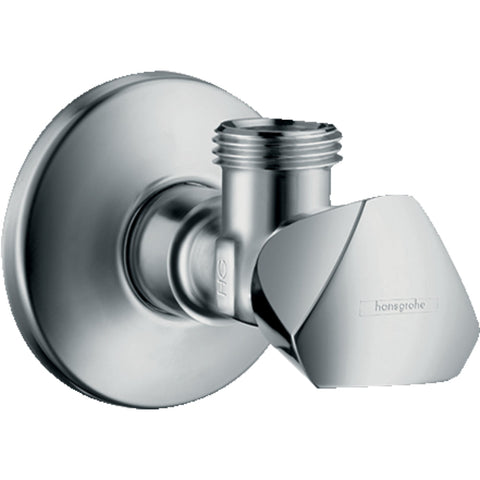 Hansgrohe Angle Valve E &frac12; Inches - Chrome - Unbeatable Bathrooms