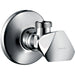 Hansgrohe Angle Valve E&frac38; Inches - Chrome - Unbeatable Bathrooms
