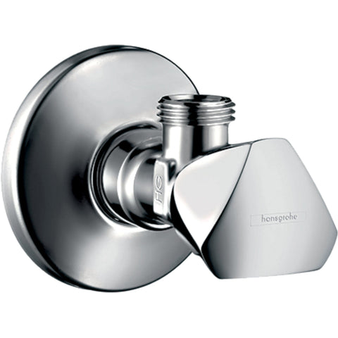 Hansgrohe Angle Valve E&frac38; Inches - Chrome - Unbeatable Bathrooms