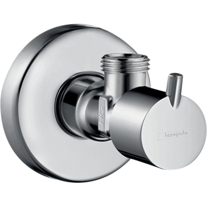 Hansgrohe Angle Valve S &frac38; Inches - Chrome - Unbeatable Bathrooms