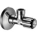 Hansgrohe Angle Valve with Micro Filter &frac38; Inches - Chrome - Unbeatable Bathrooms