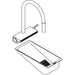 Hansgrohe Aquno Select M81 Single Lever Kitchen Mixer 170, Pull-Out Spray, 3 Spray Modes - Unbeatable Bathrooms