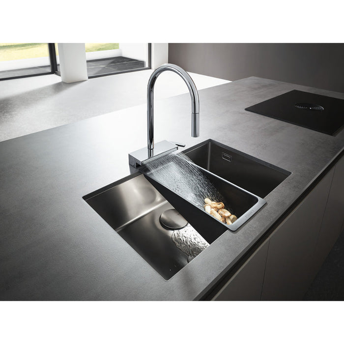 Hansgrohe Multi-Functional Strainer - Matt Black - Unbeatable Bathrooms