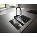 Hansgrohe Aquno Select M81 Single Lever Kitchen Mixer 170 with Pull-Out Spray and Sbox, 3 Spray Modes - Unbeatable Bathrooms