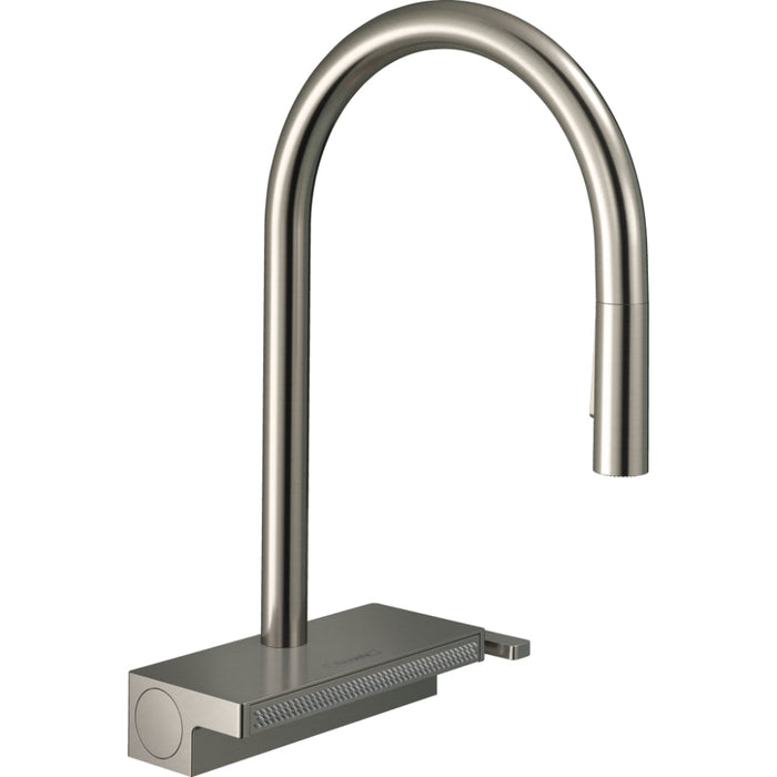 Hansgrohe Aquno Select M81 Single Lever Kitchen Mixer 170 with Pull-Out Spray and Sbox, 3 Spray Modes - Unbeatable Bathrooms