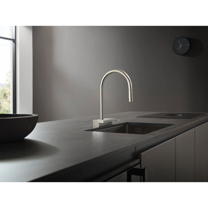 Hansgrohe Aquno Select M81 Single Lever Kitchen Mixer 170 with Pull-Out Spray and Sbox, 3 Spray Modes - Unbeatable Bathrooms