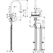 Hansgrohe Aquno Select M81 Single Lever Kitchen Mixer 170 with Pull-Out Spray and Sbox, 3 Spray Modes - Unbeatable Bathrooms