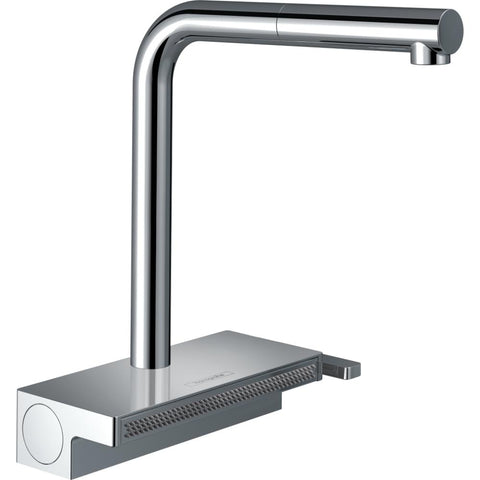 Hansgrohe Aquno Select M81 Single Lever Kitchen Mixer 250, Pull-Out Spout, 2 Spray Modes - Unbeatable Bathrooms