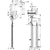 Hansgrohe Aquno Select M81 Single Lever Kitchen Mixer 250 with Pull-Out Spout and Sbox, 2 Spray Modes - Unbeatable Bathrooms
