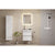 Hansgrohe Xarita E Mirror with Led Lights 600/50 Capacitive Touch Sensor - Matt White - Unbeatable Bathrooms
