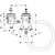 Hansgrohe Basic Set For 2-Hole Rim-Mounted Thermostatic Bath Mixer - Unbeatable Bathrooms