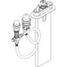 Hansgrohe Basic Set For 3-Hole Rim Mounted Single Lever Bath Mixer - Unbeatable Bathrooms