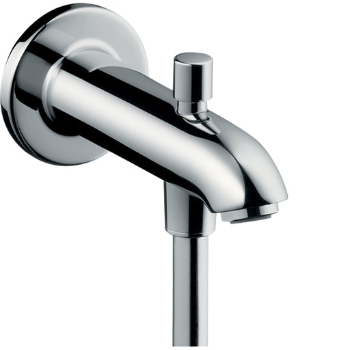 Hansgrohe Bath Spout 15.2 cm with Diverter Valve - Chrome - Unbeatable Bathrooms