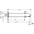 Hansgrohe Bath Spout 22.8 cm with Diverter Valve - Chrome - Unbeatable Bathrooms