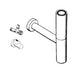 Hansgrohe Bottle Trap Flowstar with Angle Valves - Chrome - Unbeatable Bathrooms