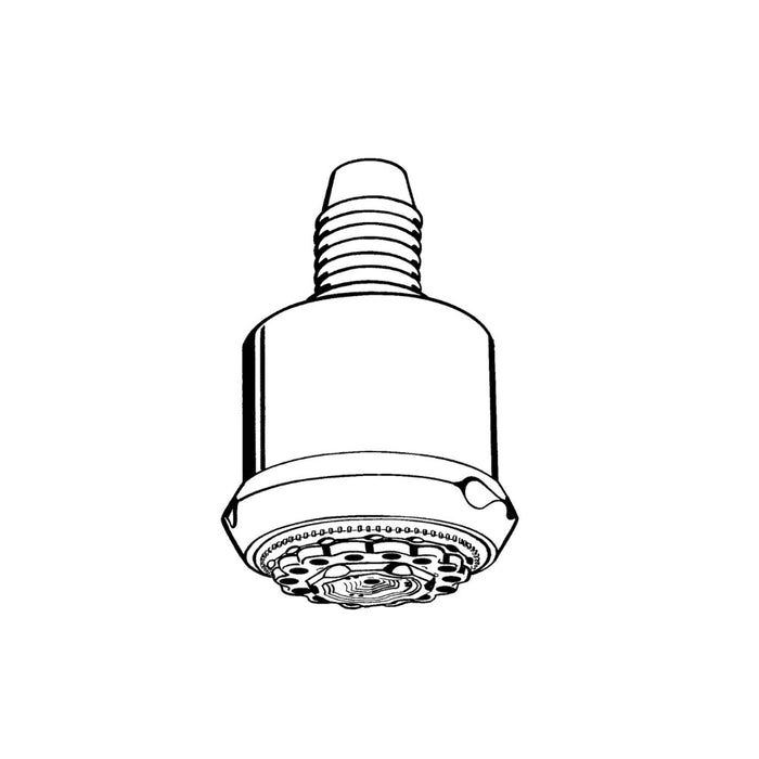 Hansgrohe Clubmaster Overhead Shower 3Jet - Chrome - Unbeatable Bathrooms